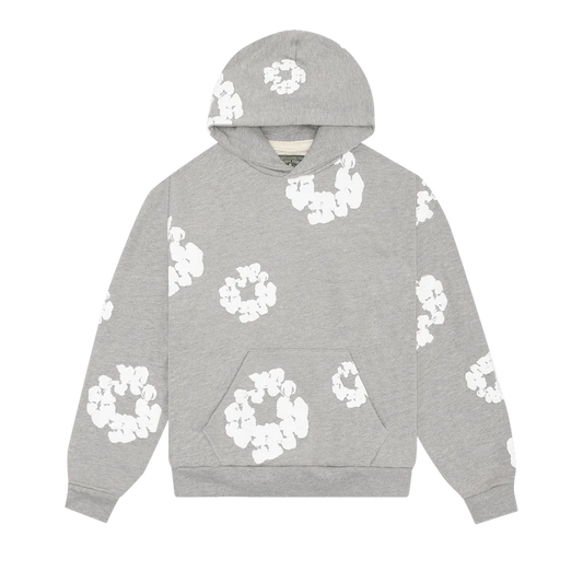 Denim Tears Cotton Wreath Grey Hoodie