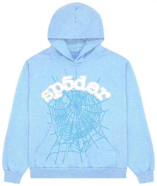 Sp5der Web 'Sky Blue' Hoodie